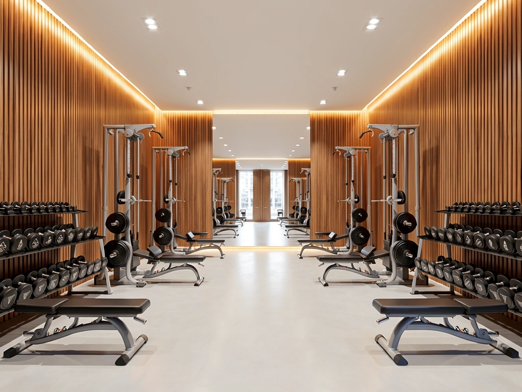 Intérieur du centre Fit Training Brussels